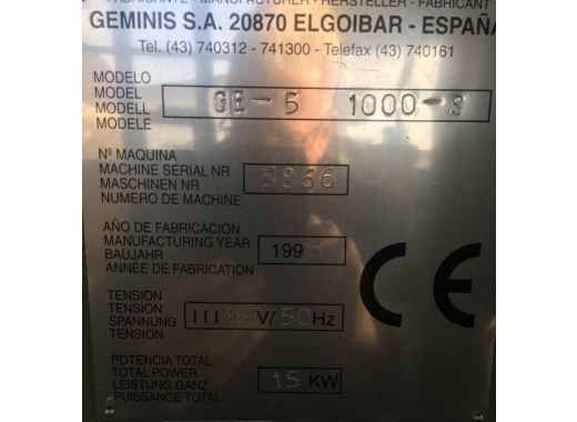 Токарный станок - контрол. цикл Geminis GE 5-1000-S фото на Industry-Pilot