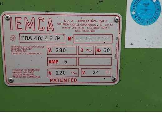 Податчик прутка Iemca PRA 40/42P фото на Industry-Pilot